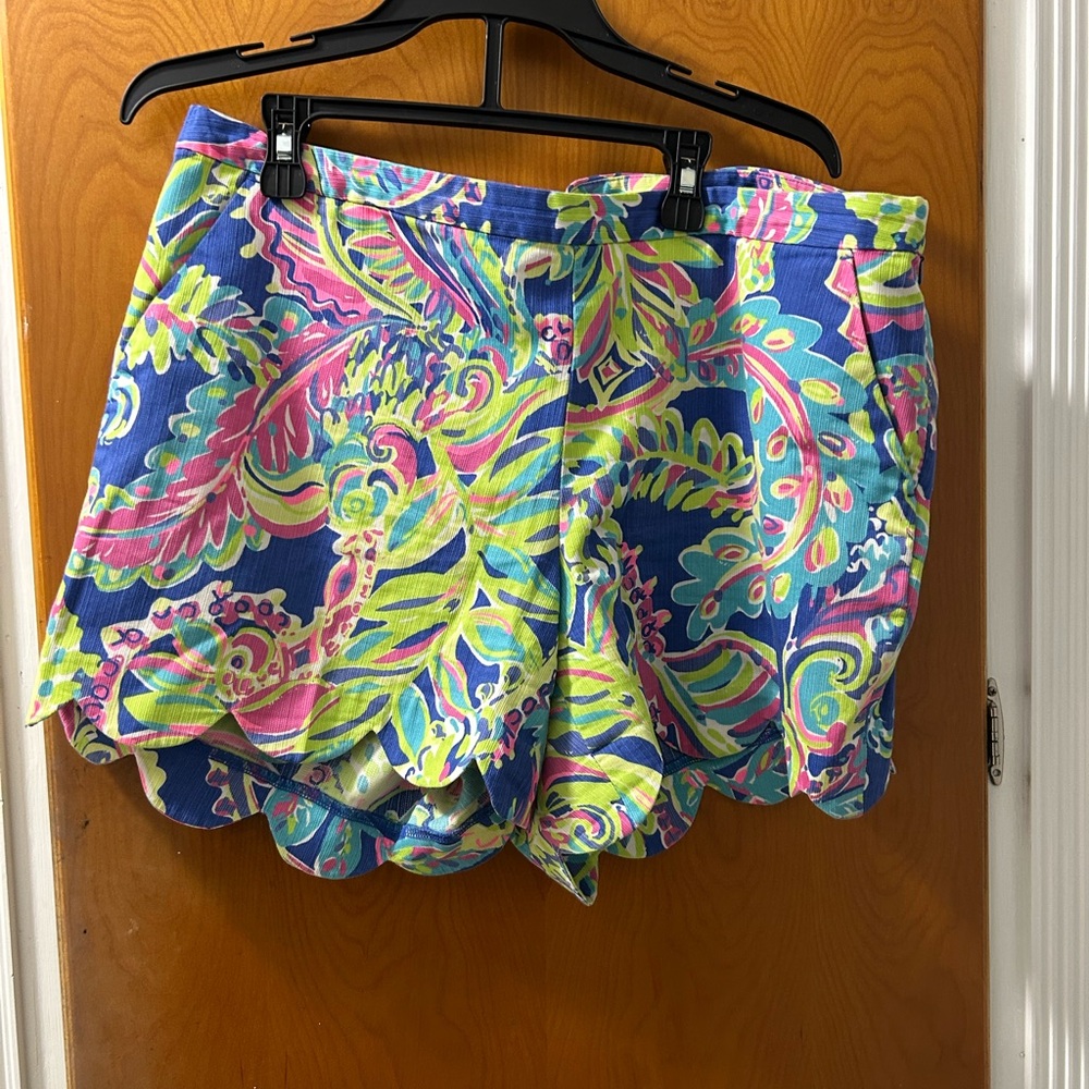 Lilly Pulitzer 

Blue and Pink Shorts
